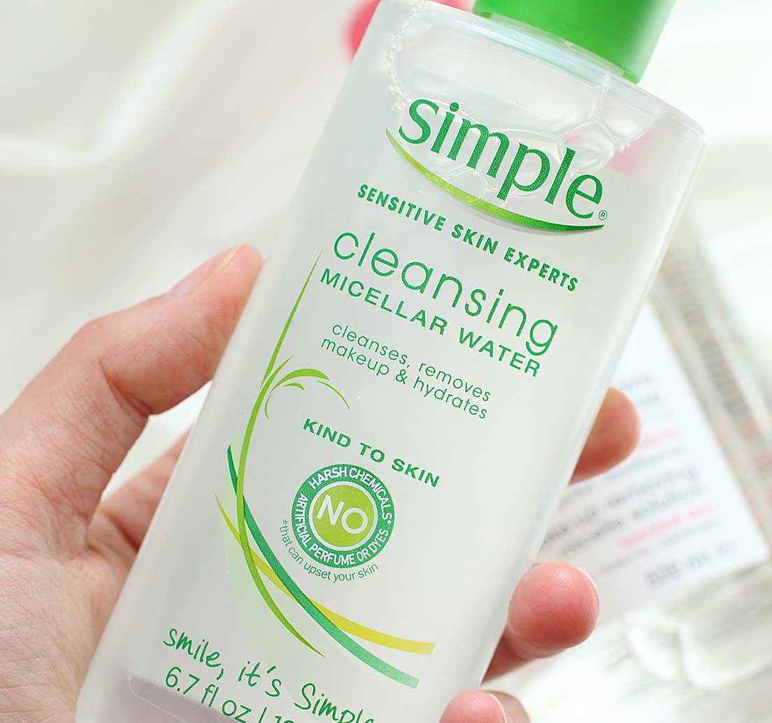 Why I Use Simple Cleansing Micellar Water Daily