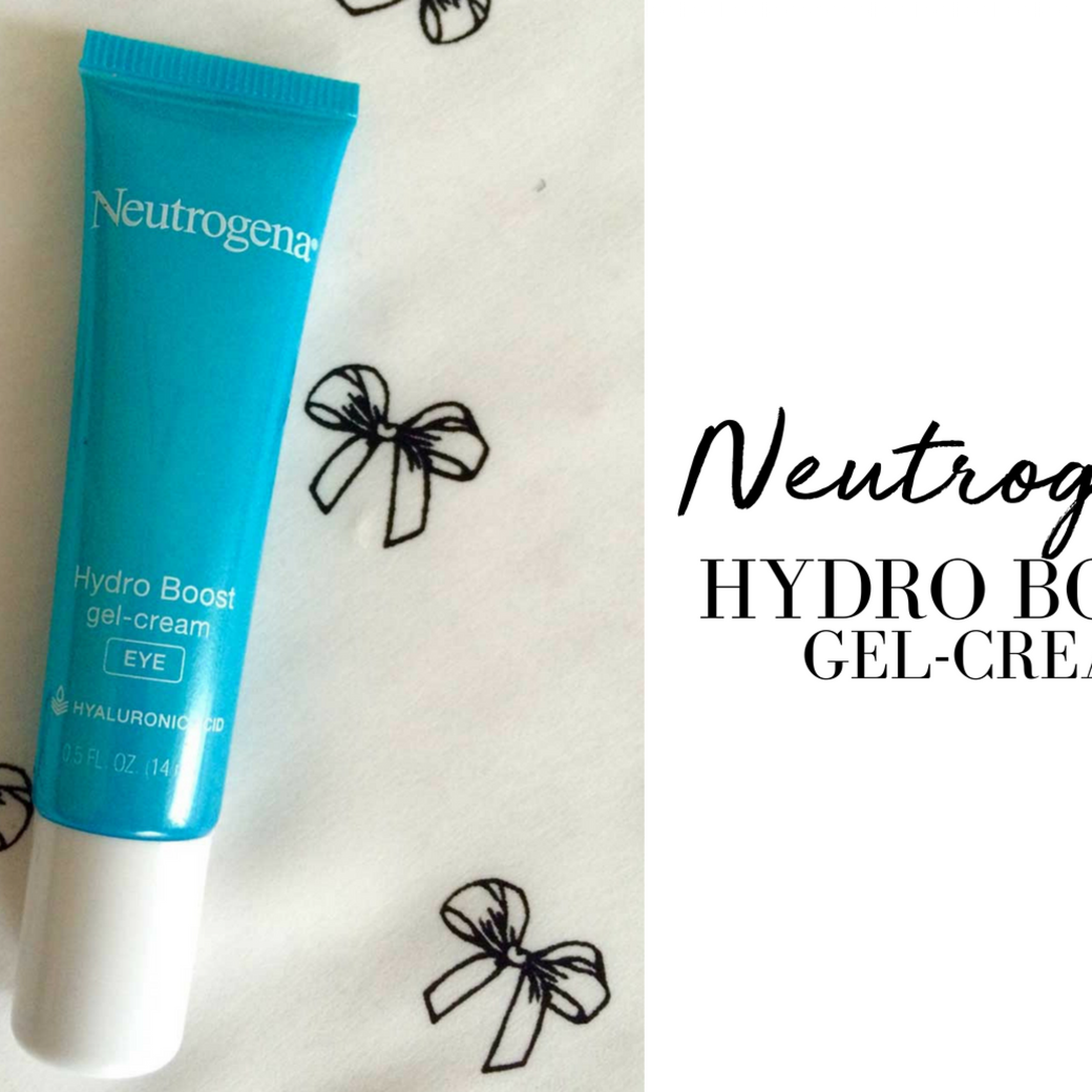 Neutrogena Hydro Boost Eye Gel-Cream Review