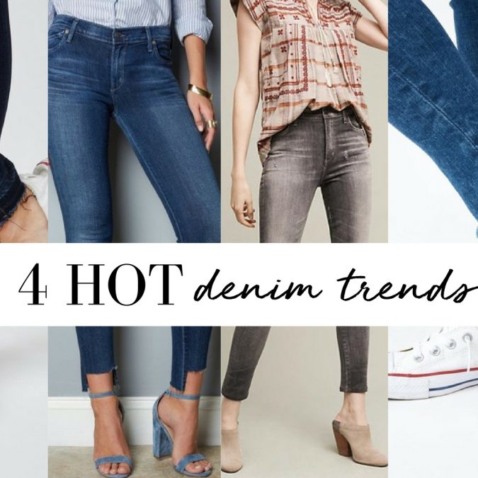 These 4 Denim Trends Are Heading Your Way | The Grit and Grace Project