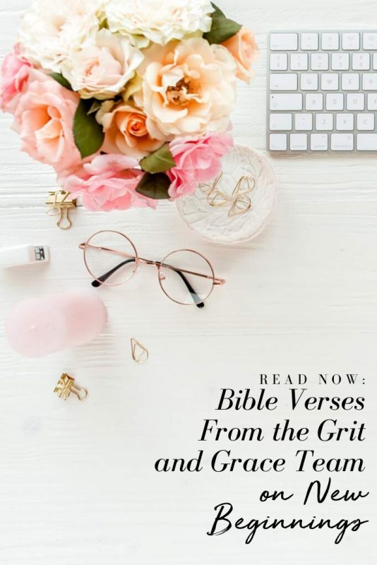 bible verses on new beginnings