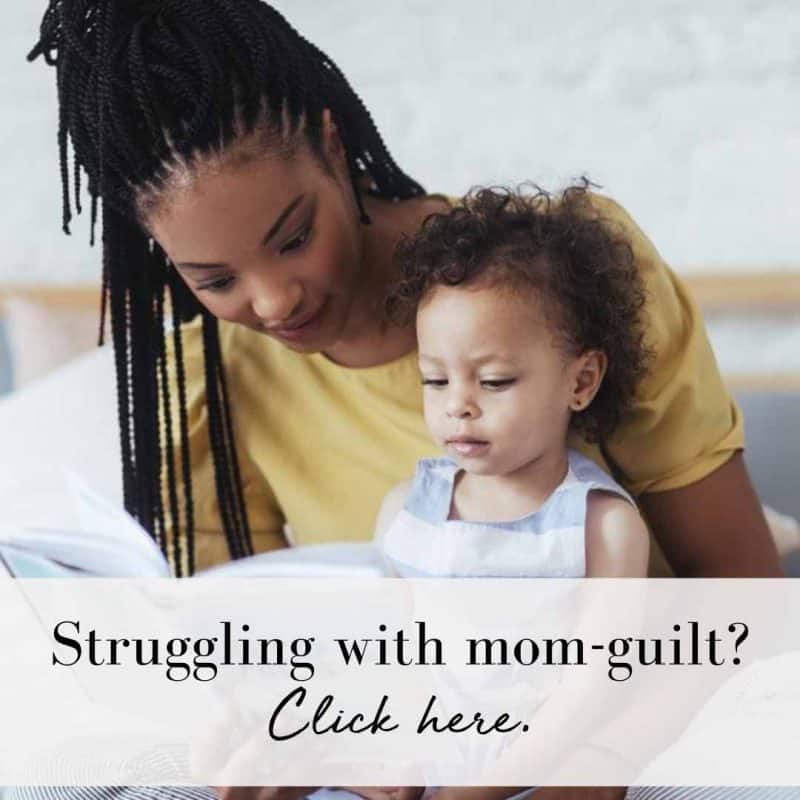 Mom guilt