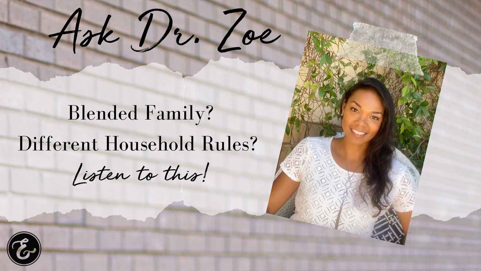 Dr Zoe blended family