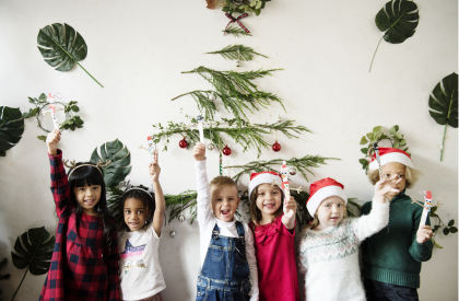 provide support for kids through hectic holiday season