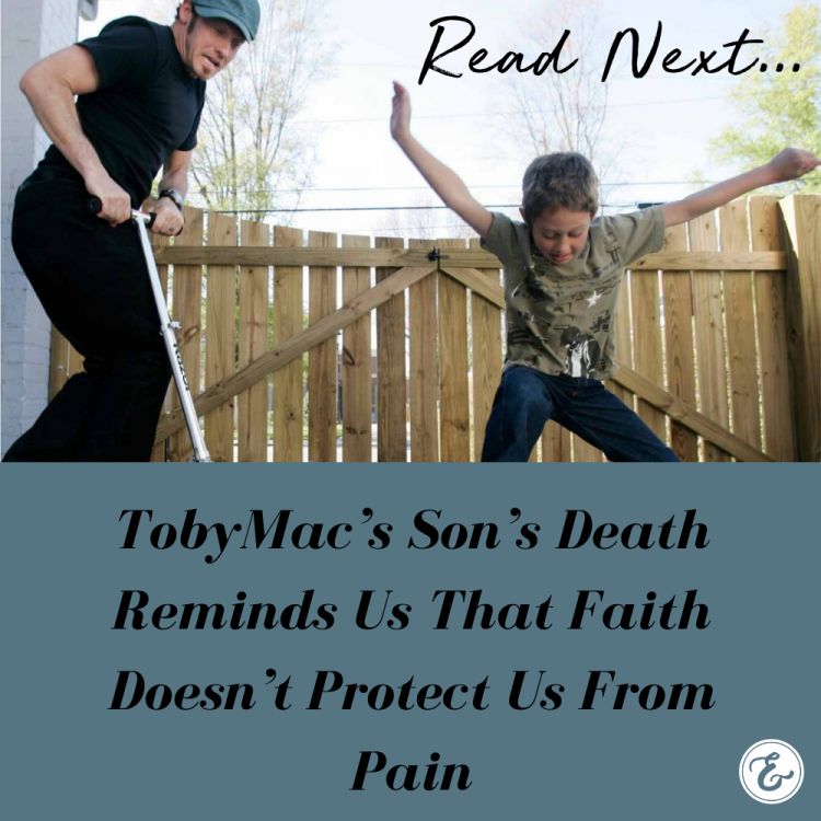 Toby Mac's Son's Death Reminds Us that Faith Doesn't Protect Us from Pain
