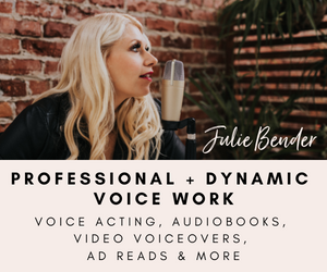 Julie Voiceover Article ad