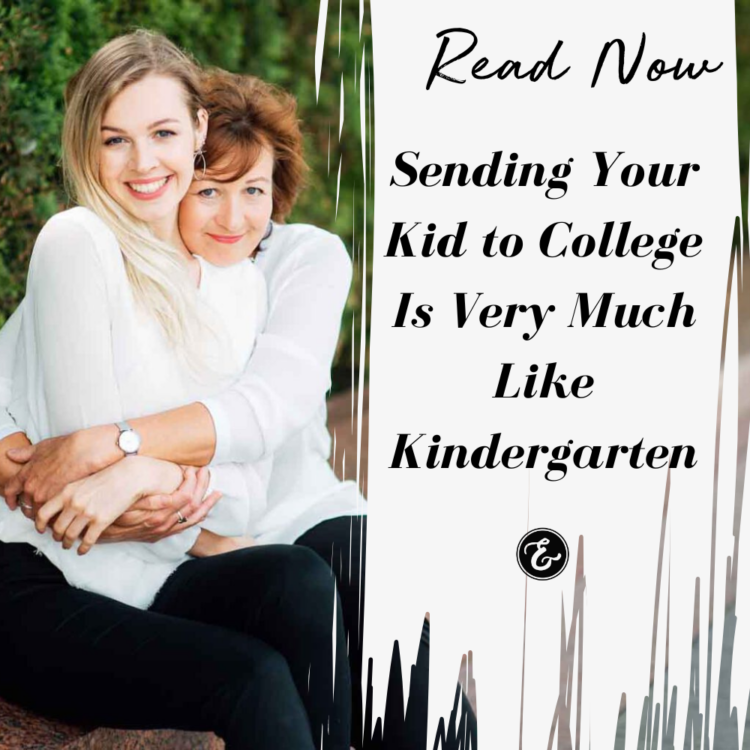 Sending Your Kid to College Is Very Much Like Kindergarten
