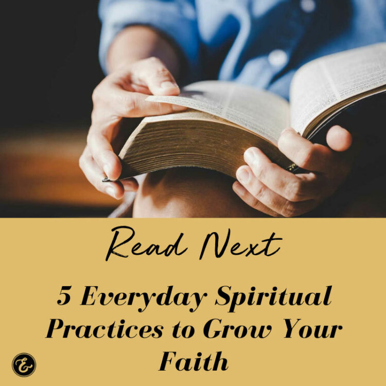 5 Everyday Spiritual Practices to Grow Your Faith board