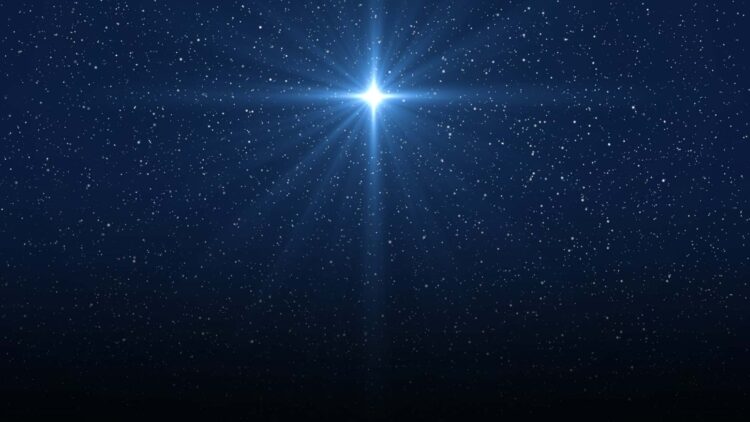 the star of David, the ultimate sign of Christmas magic