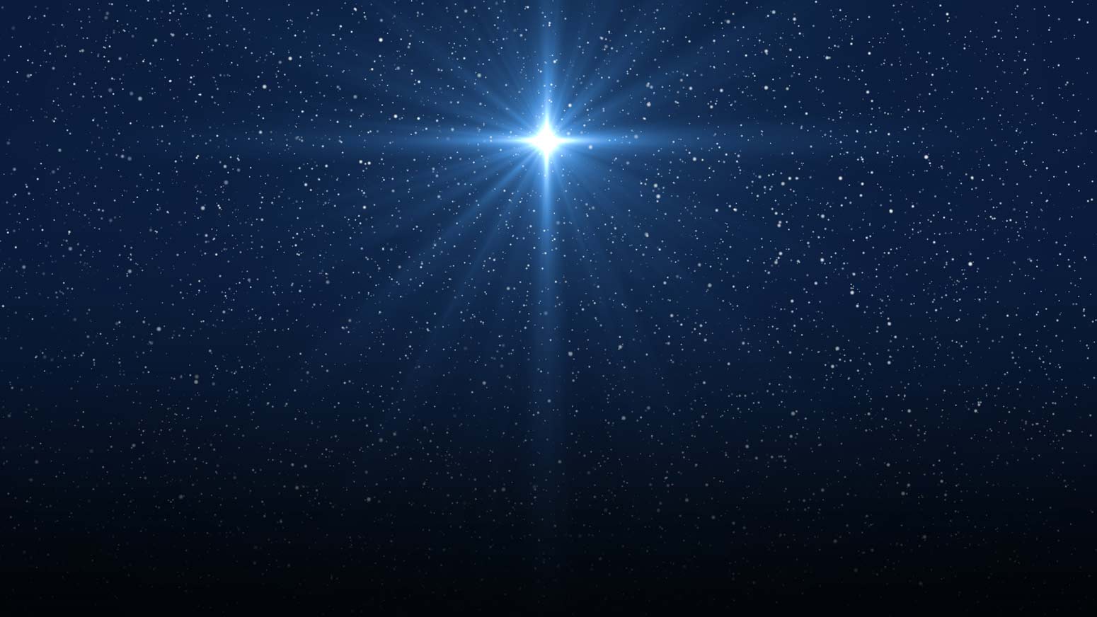 the star of David, the ultimate sign of Christmas magic